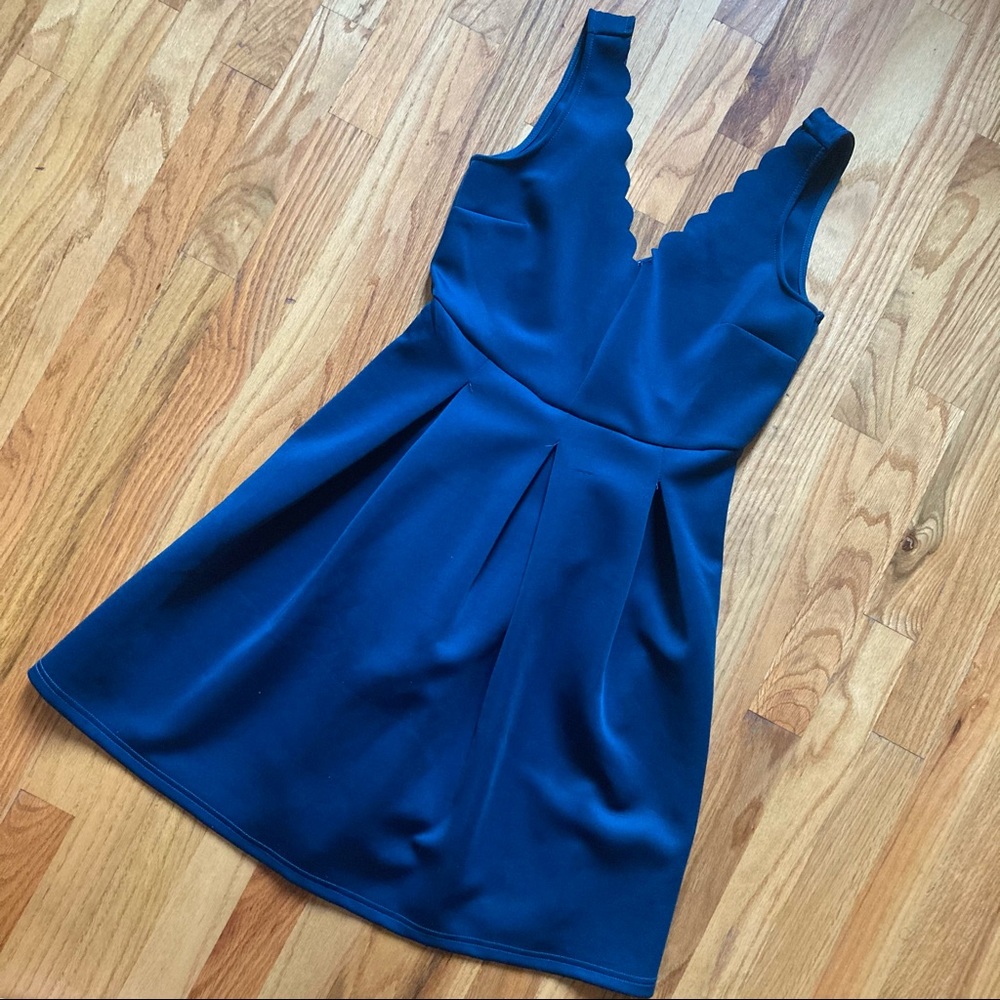 Women’s teal dress